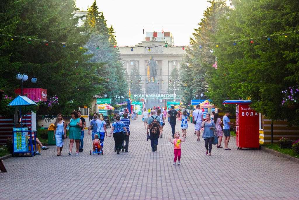 Парки в красноярске фото с названиями