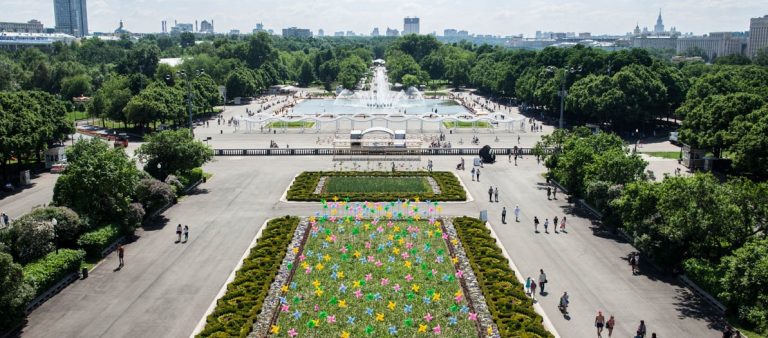 Делегатский парк в москве фото