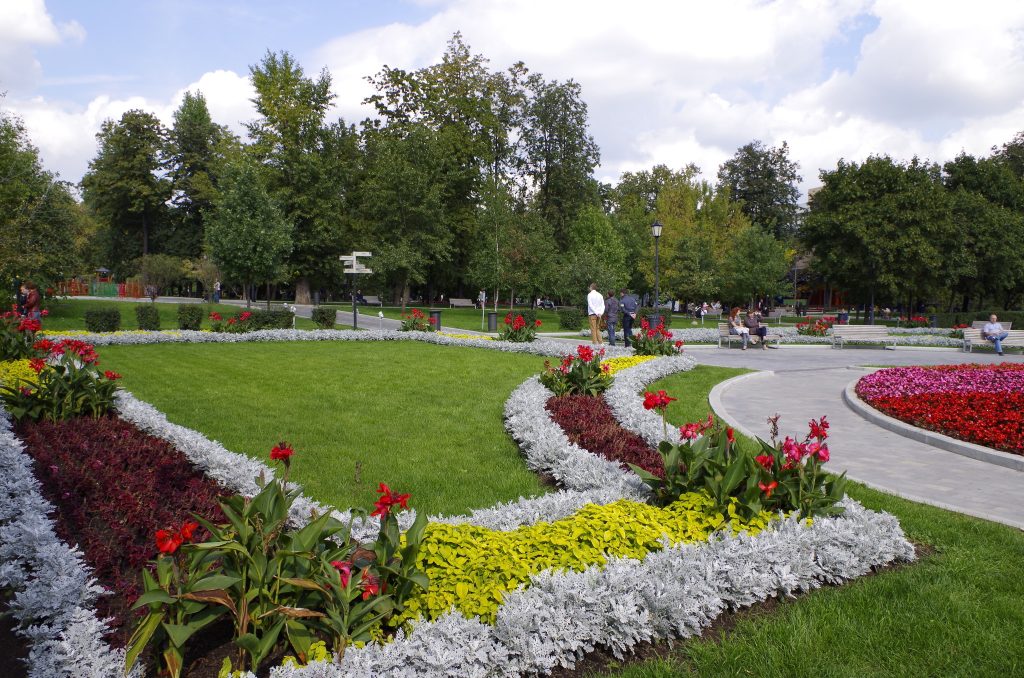 Москва парки и сады