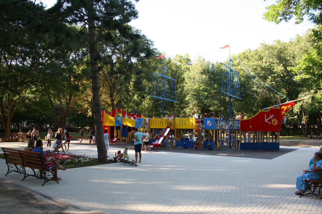 Гагаринский парк аттракционы симферополь