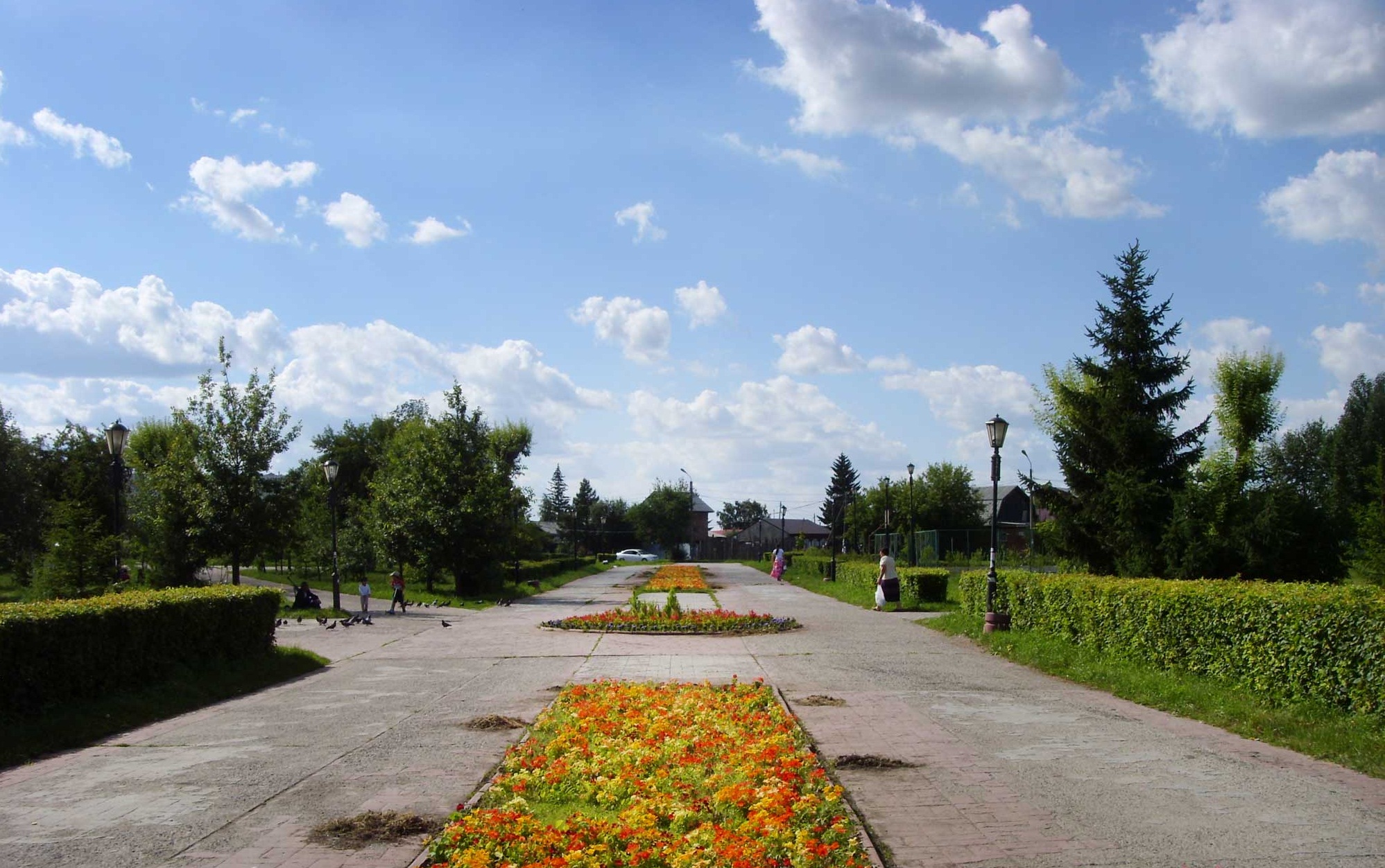 парки и скверы омска